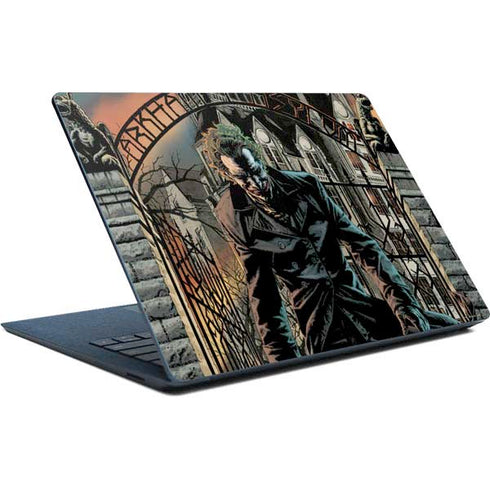 DC Comics The Joker Walking Dark Grounds Comic Art By Lee Bermejo Surface Laptop Skin
